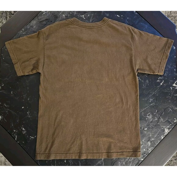 DOMO KUN Santa Hat Christmas Brown T-Shirt Medium Adult Rare Y2K Domonation.com - Picture 4 of 4